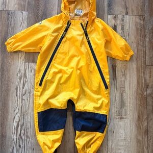 Kids Yellow Rain Suit